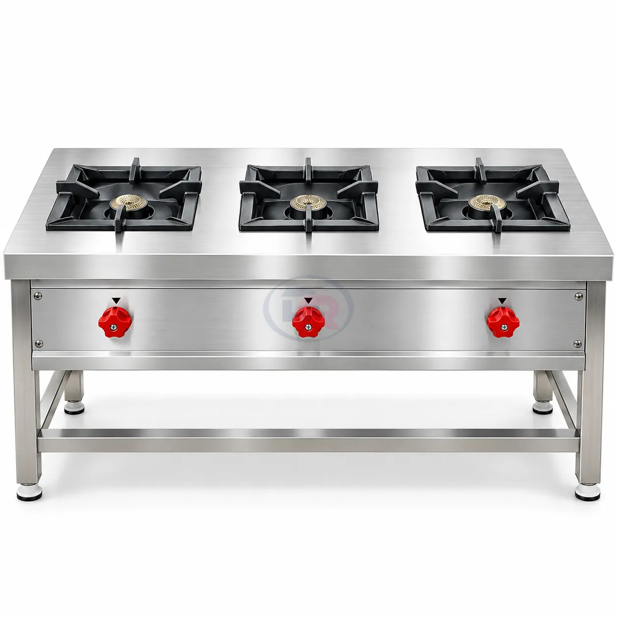 Three Burner Stainless Steel Gas Range
