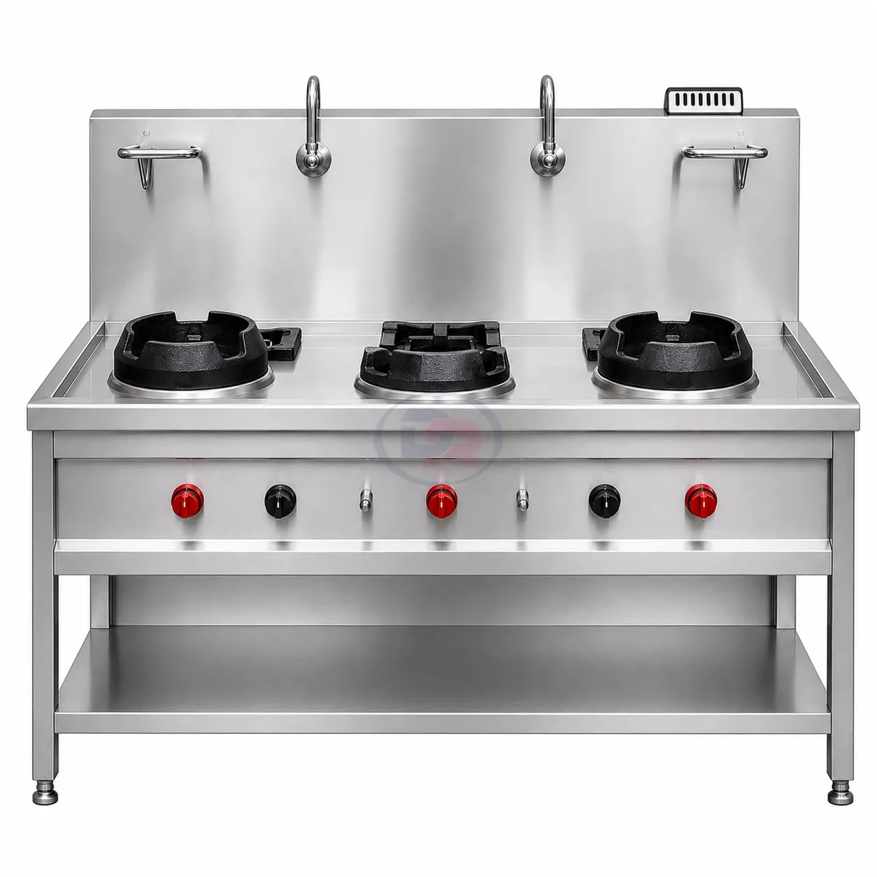 Stainless Steel Chinese Gas Cooking Range